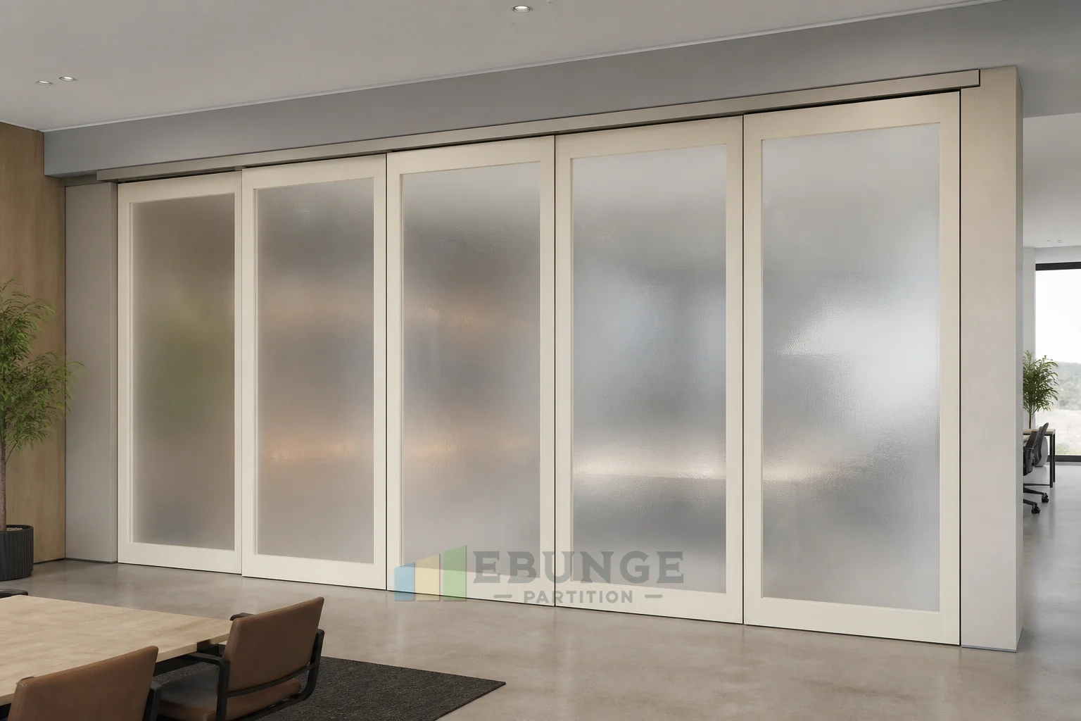 What Influences a Movable Glass Wall Panel Layout? — alternative interior application explanatory EBUNGE movable glass wall concept
