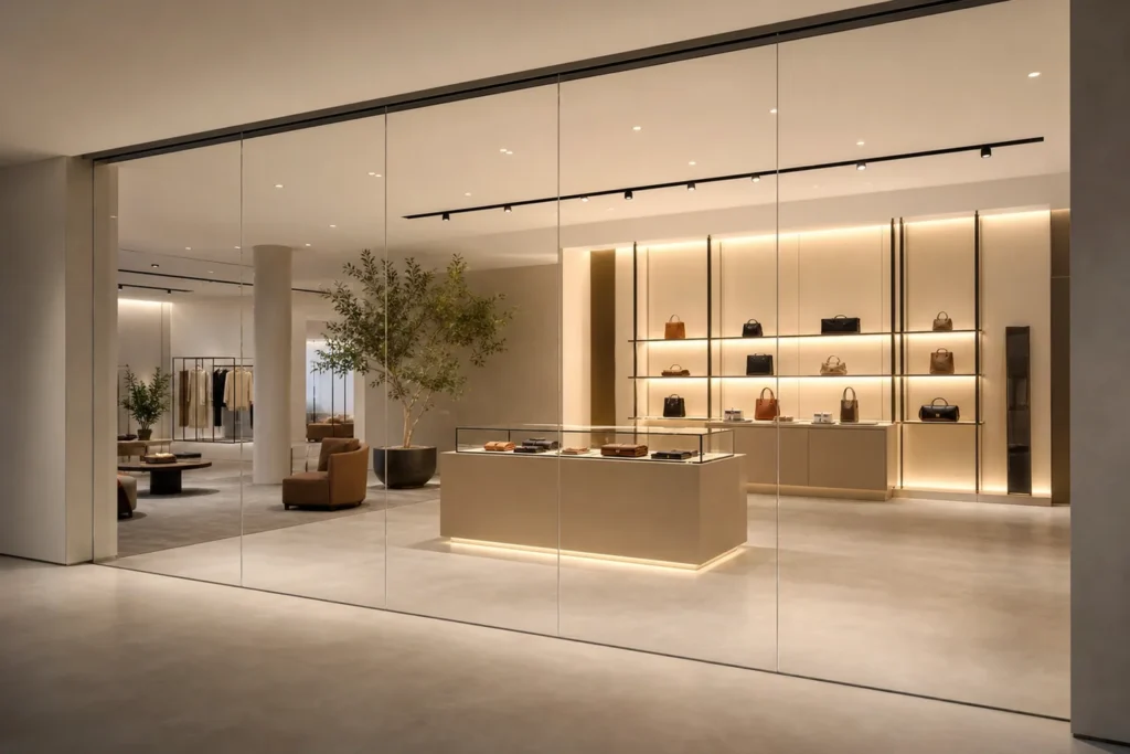 Framed and frameless movable glass partition systems