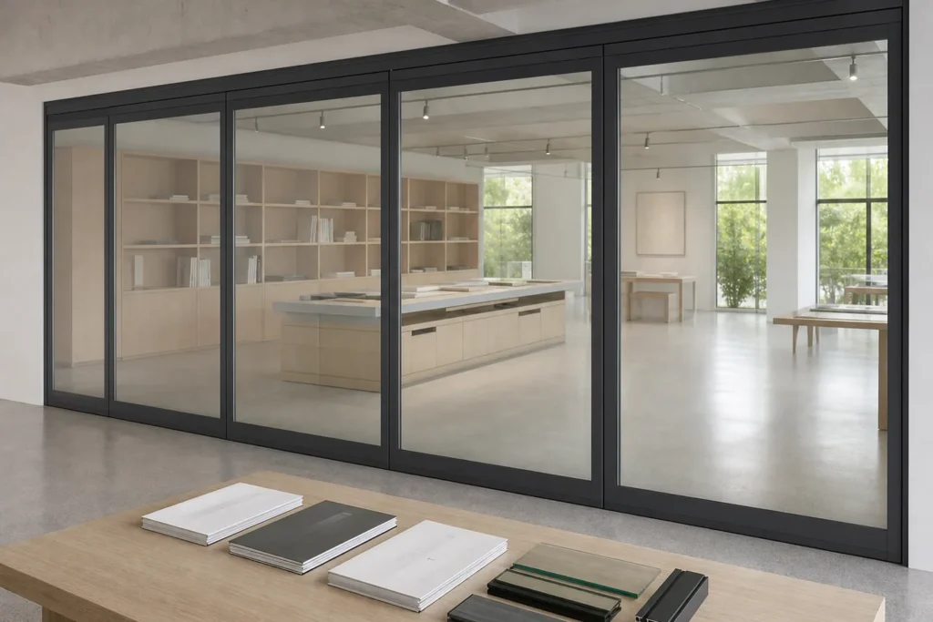 Movable glass partition guidance and project insights